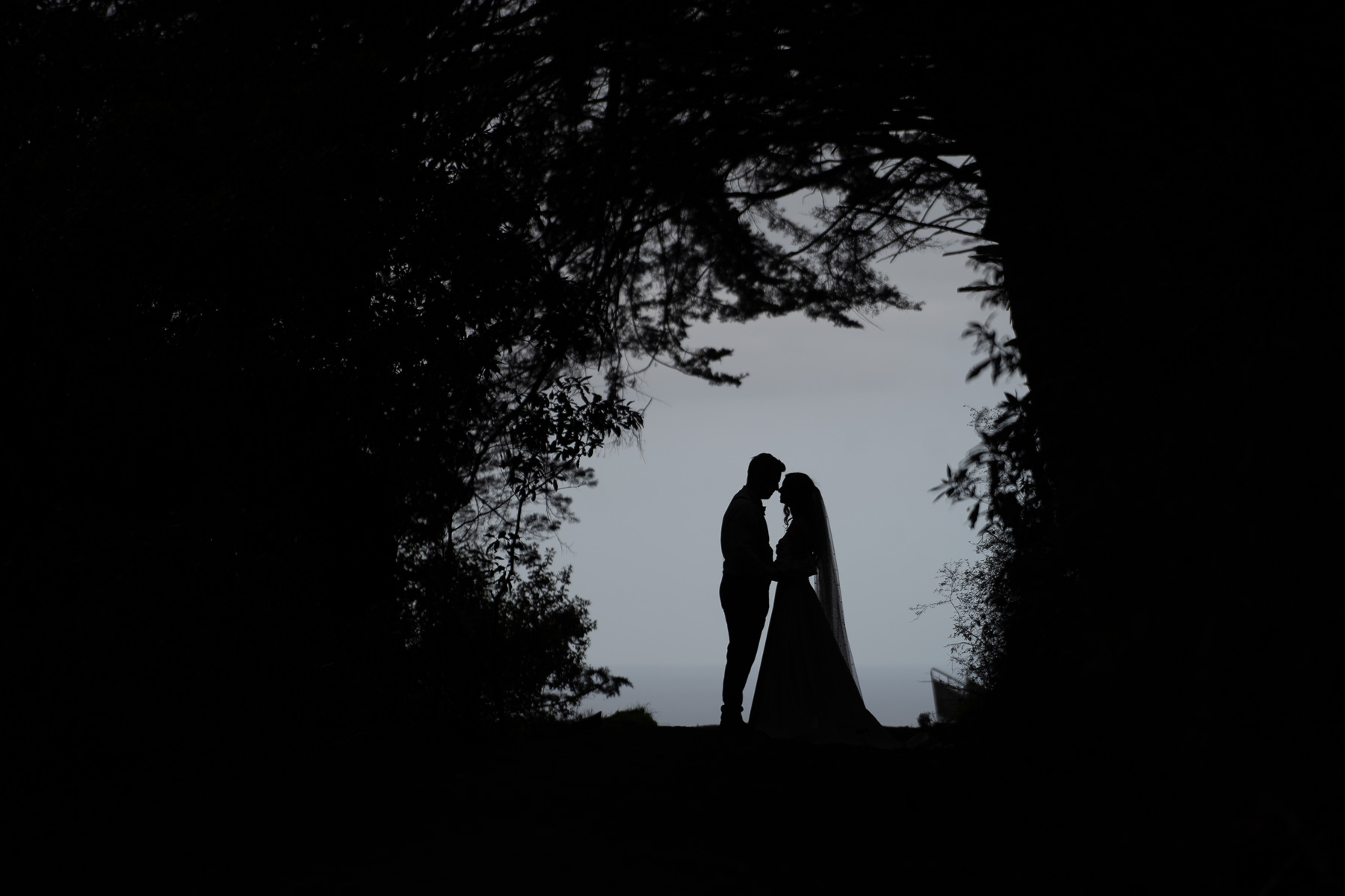 Dunedin Wedding Sandymount lovers leap Bride Groom
